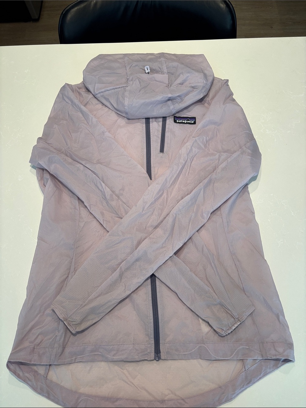 Patagonia Women's Hooded Utility Jacket in Light Mauve